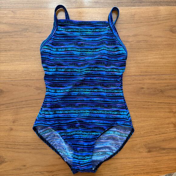 Miraclesuit Size 10 One Piece Swimsuit NWOT Vintage 90s Square Neck 6533102 - Picture 4 of 13